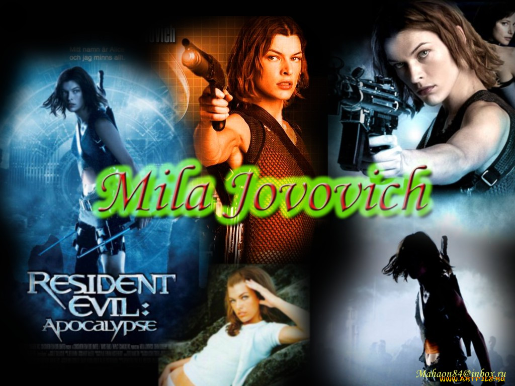 mila, jovovich, , , resident, evil, apocalypse